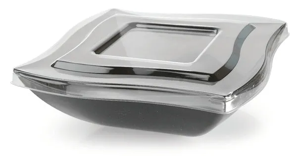 32 oz. Wave-trends Square Serving Bowl (50/CS)
