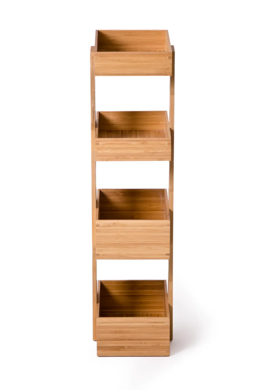 4 Tray Bamboo Storage Caddy | Wireworks Arena