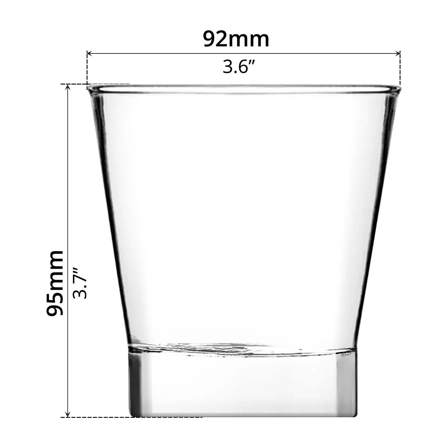 6-pcs Drinking Glass (320ml)
