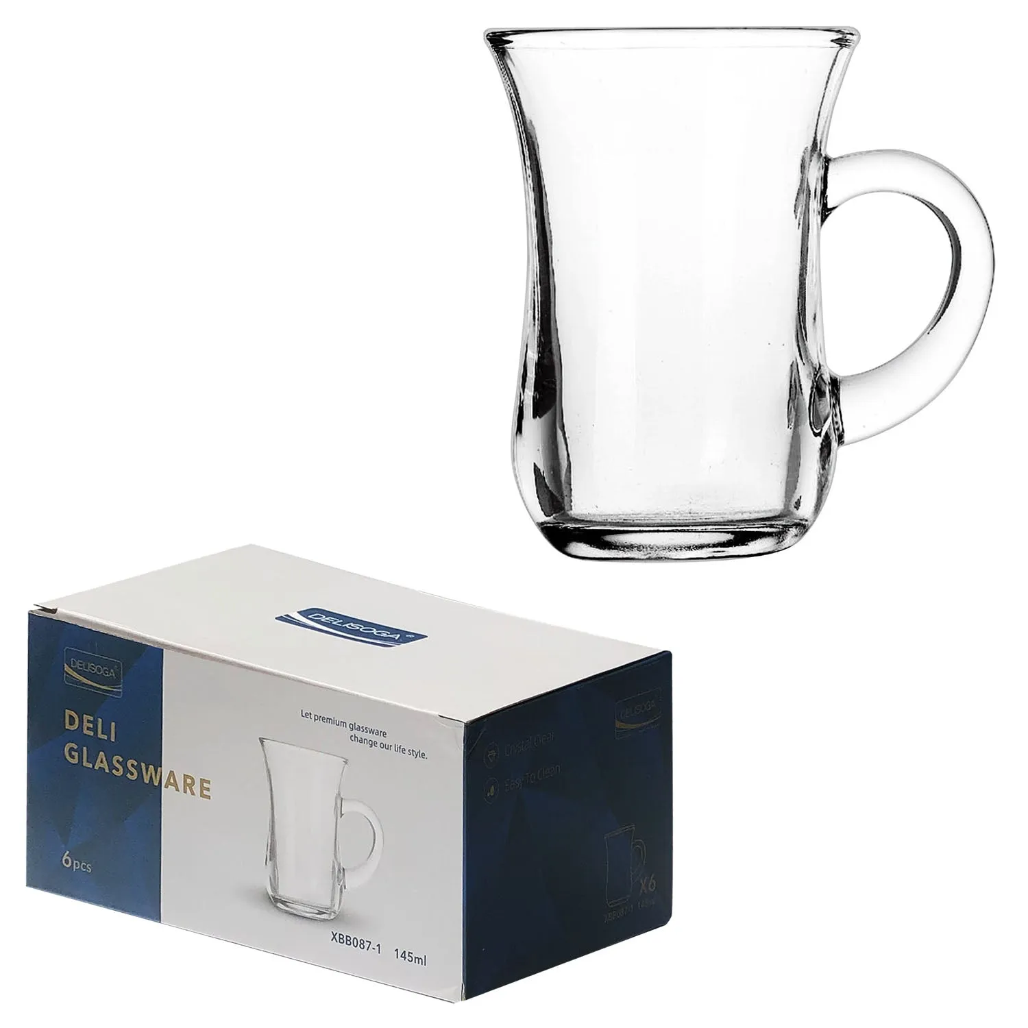 6-pcs Teacup (145ml)