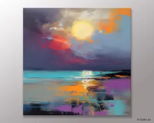 Abstract Landscape Paintings, Simple Wall Art Ideas, Original Landscape Abstract Painting, Large Landscape Canvas Paintings, Buy Art Online