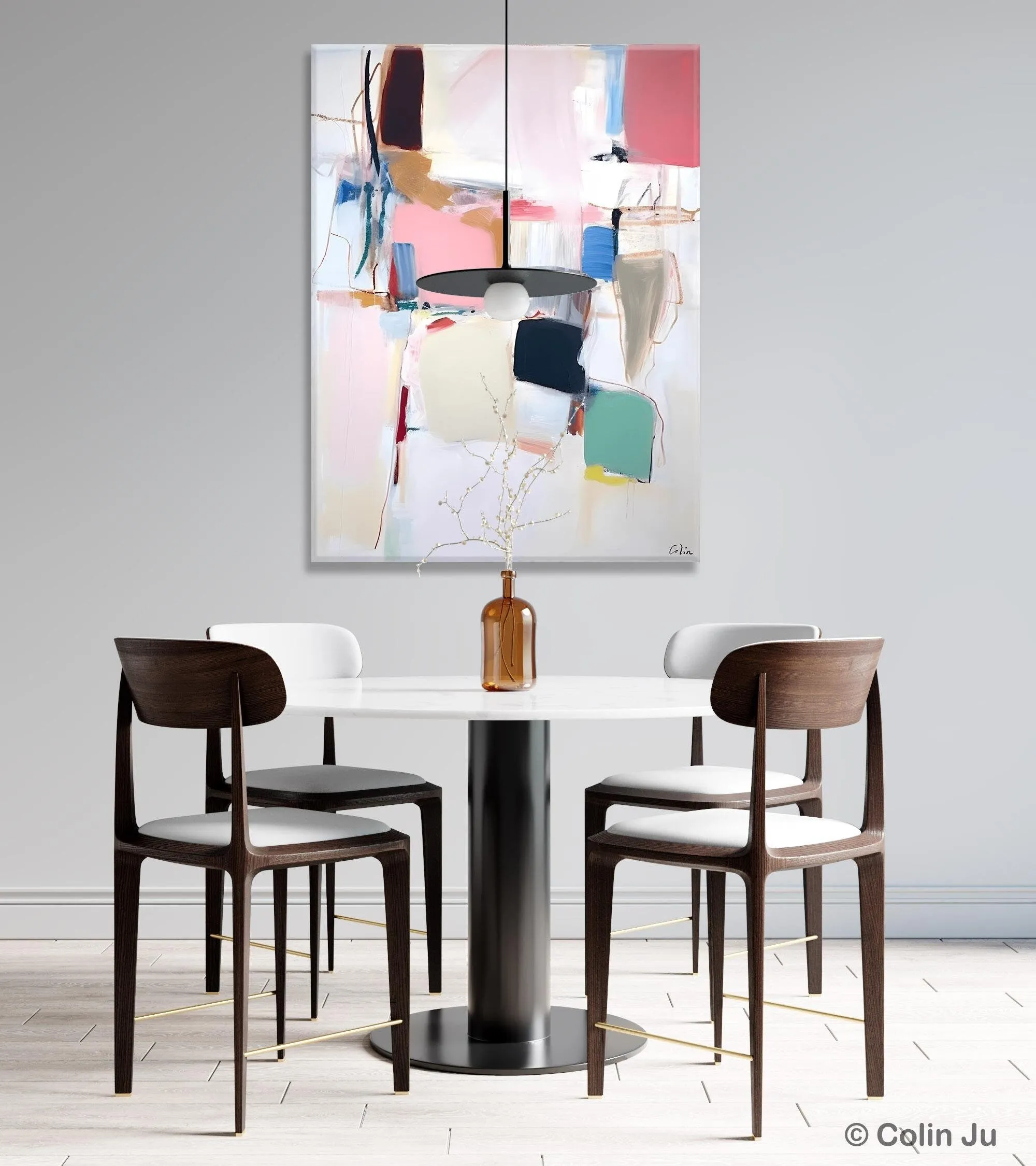 Abstract Painting on Canvas, Contemporary Acrylic Paintings, Extra Large Canvas Painting for Bedroom, Original Abstract Wall Art for Sale