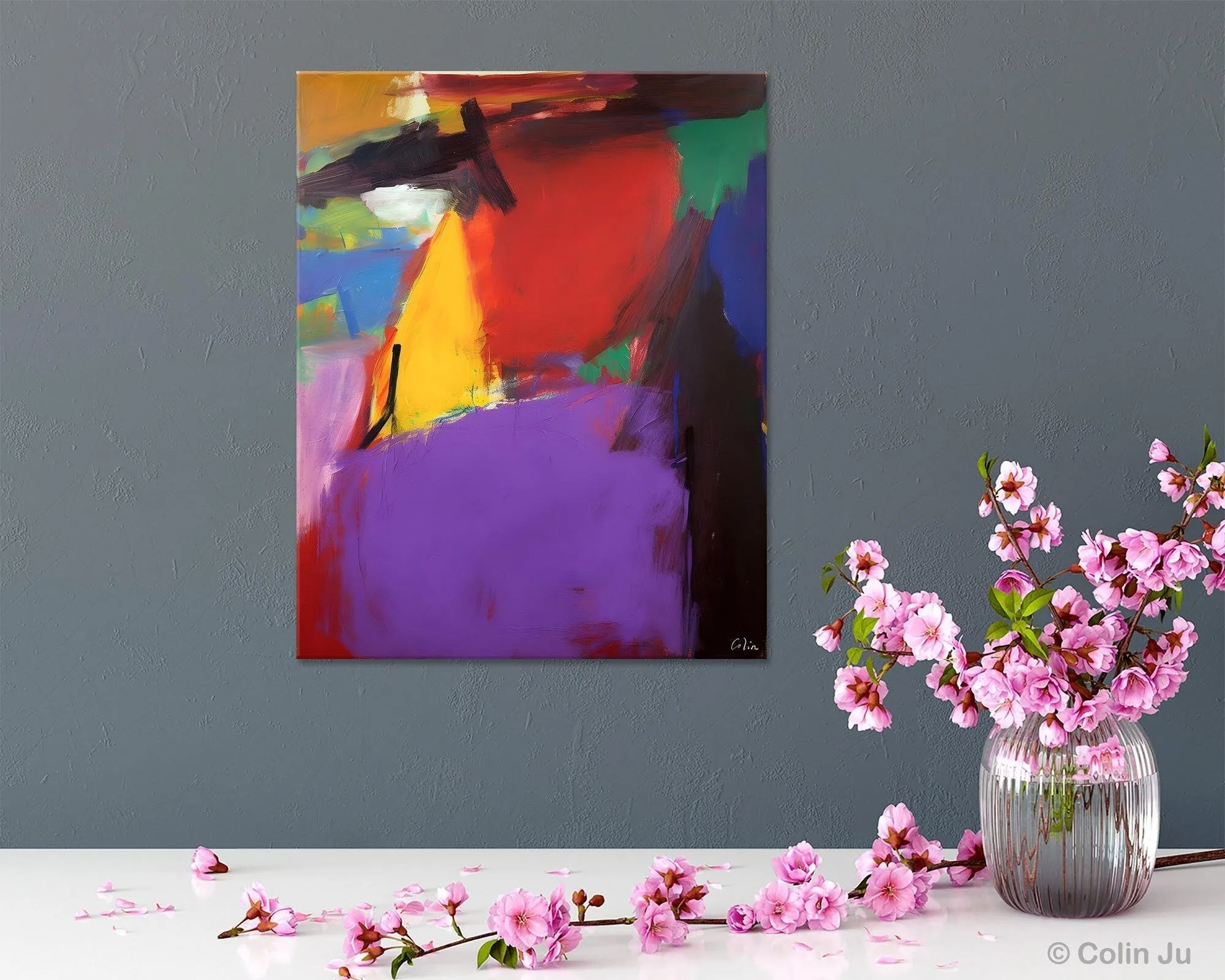 Abstract Painting on Canvas, Extra Large Abstract Painting for Living Room, Large Original Abstract Wall Art, Contemporary Acrylic Paintings