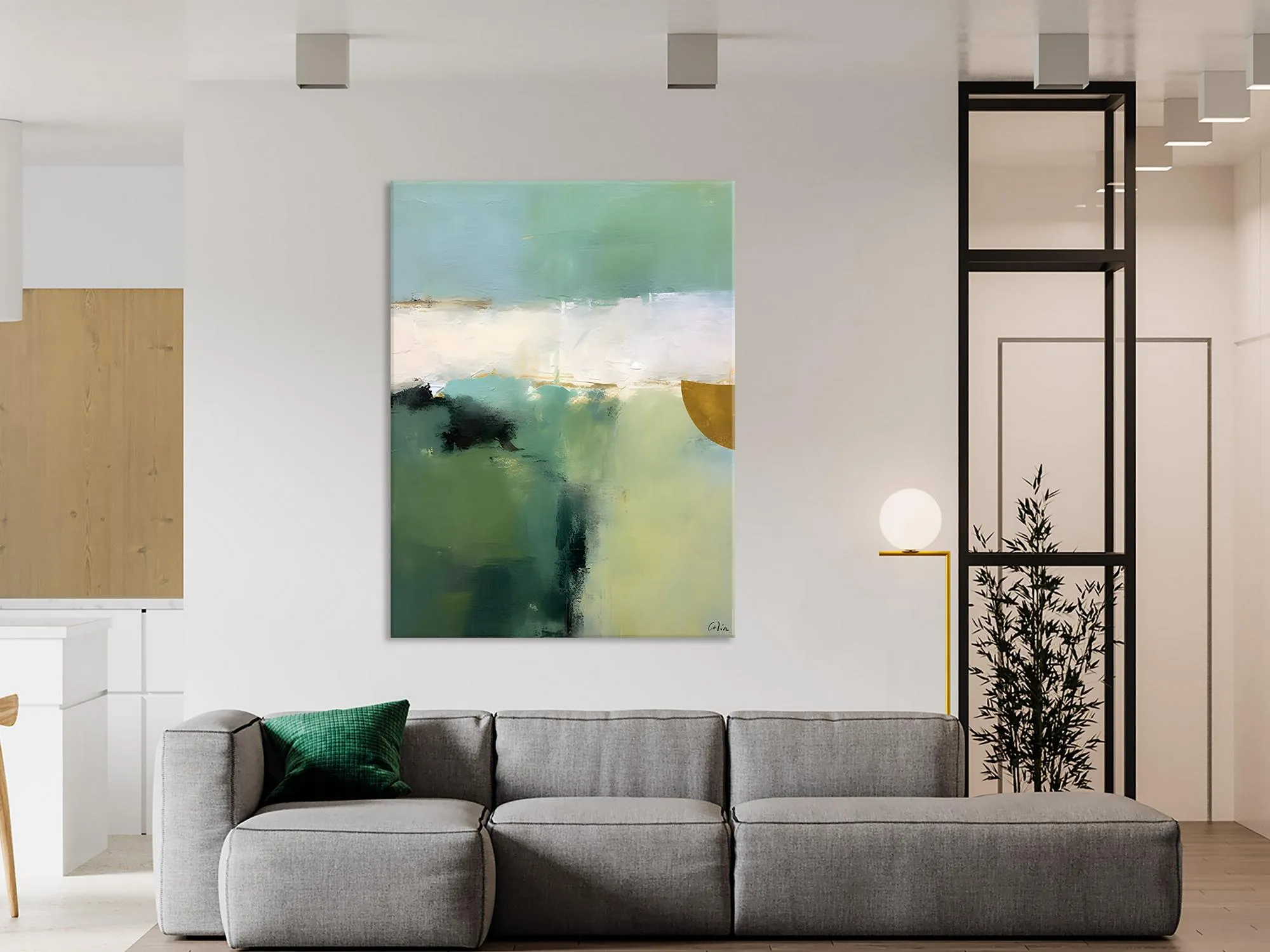 Abstract Painting on Canvas, Simple Modern Art, Contemporary Acrylic Paintings, Extra Large Canvas Painting for Bedroom, Original Abstract Wall Art for Sale