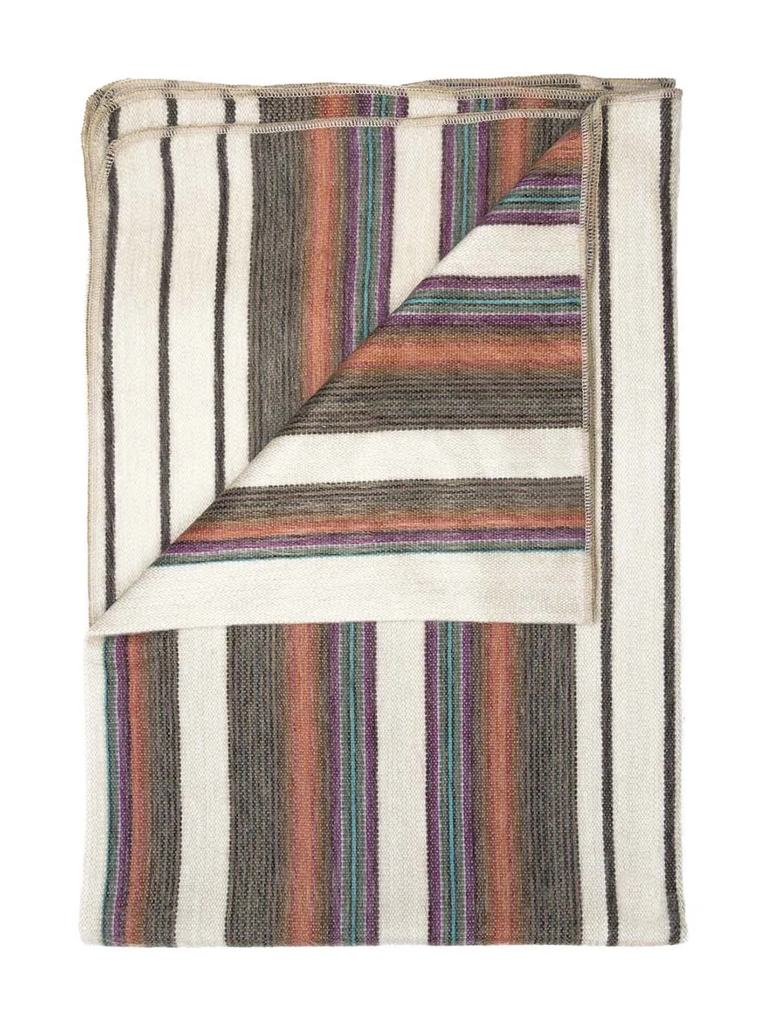 Alpaca Throw Blanket- Oasis