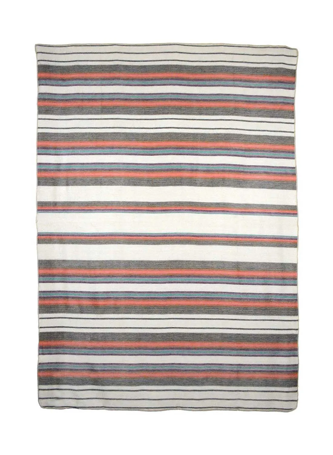 Alpaca Throw Blanket- Oasis
