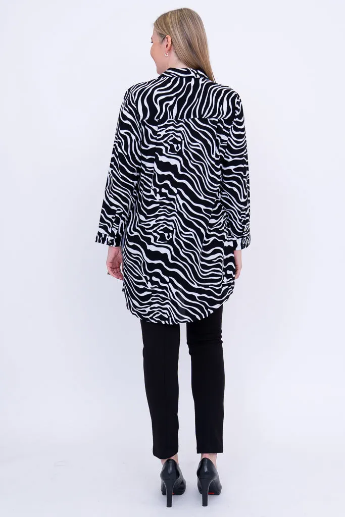 Amed Blouse, BW Waves