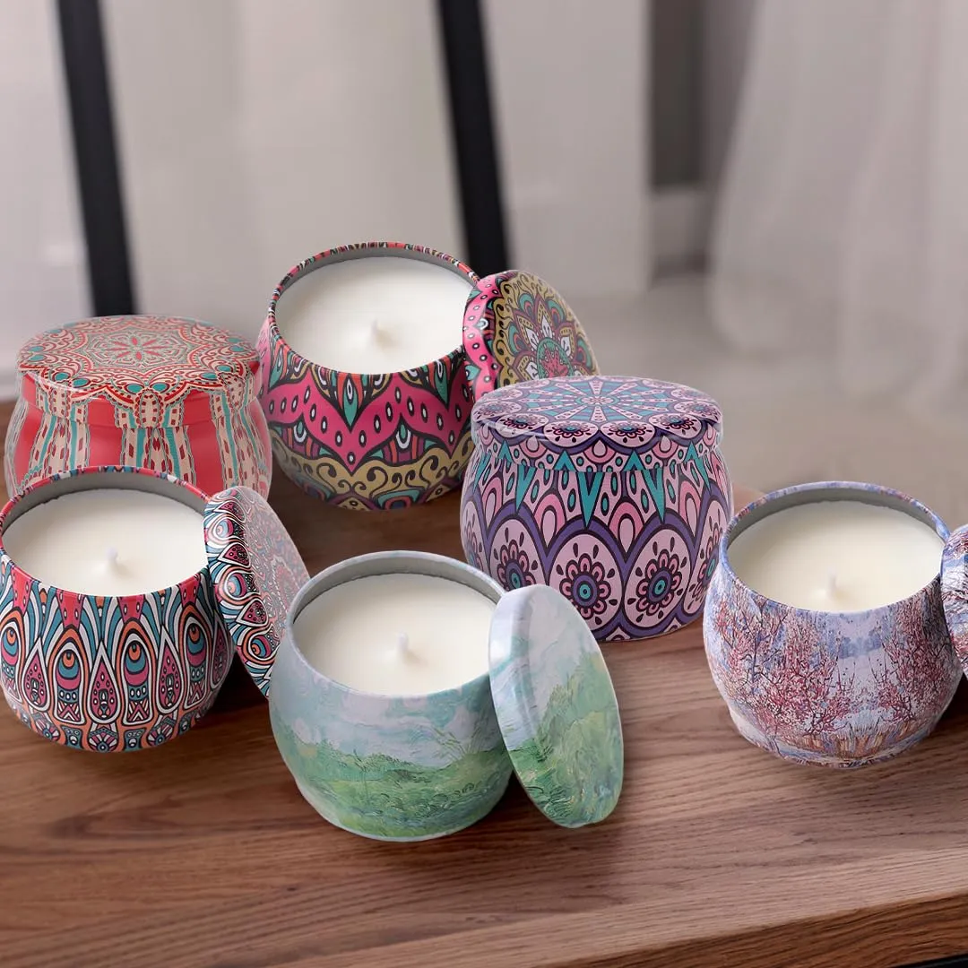Andme Scented Candles for Home. Diwali Decoration Items for Home Decor, Gift Items, Birthday Gift,Orange Fragrance(120 GMS Each) Pack of 2