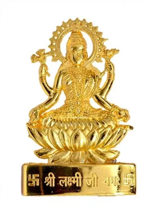 ANI DIVINE Laxmi Lakshmi Ji Idol/Murti/Statue/Kiakashya Antique, Metal
