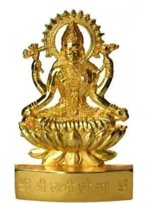 ANI DIVINE Laxmi Lakshmi Ji Idol/Murti/Statue/Kiakashya Antique, Metal