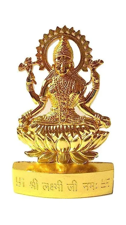 ANI DIVINE Laxmi Lakshmi Ji Idol/Murti/Statue/Kiakashya Antique, Metal