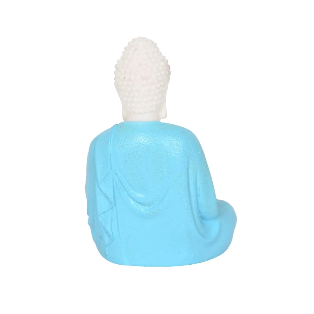 ANI DIVINE Polymarble Buddha Meditating Idol ||Dhyan Mudhra Buddha Statue Figurine -13 X 9 Cm