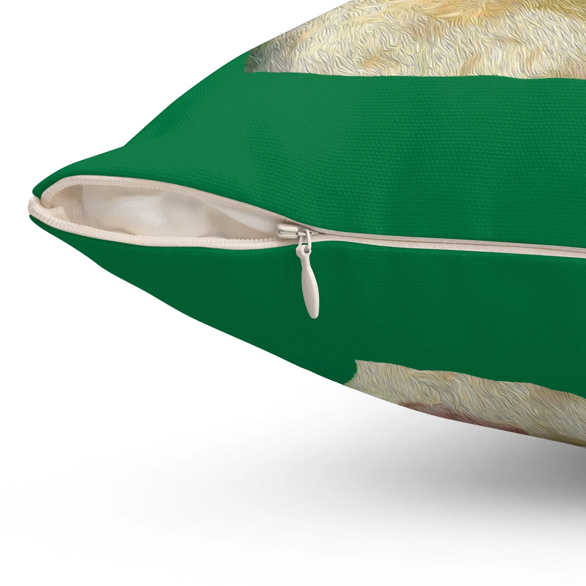 Appenzeller Sennenhund Spun Polyester Throw Pillow