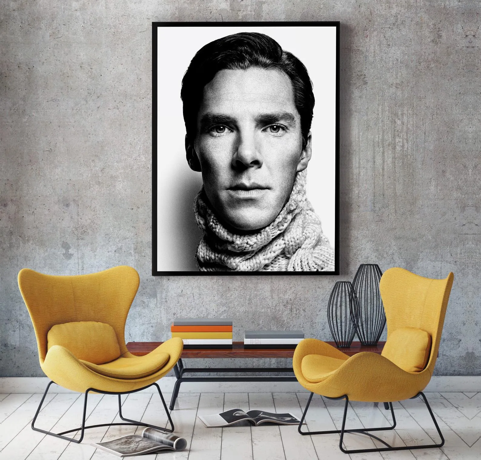 Benedict Cumberbatch Poster, Sherlock Holmes Art, Sherlock Poster, Custom Poster, Canvas Poster, Rolled Canvas, Home Decoration, Wall Art