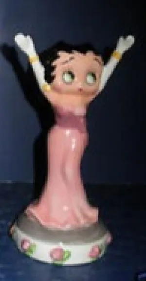 Betty Boop Bed of Roses Figurine  (Retired)