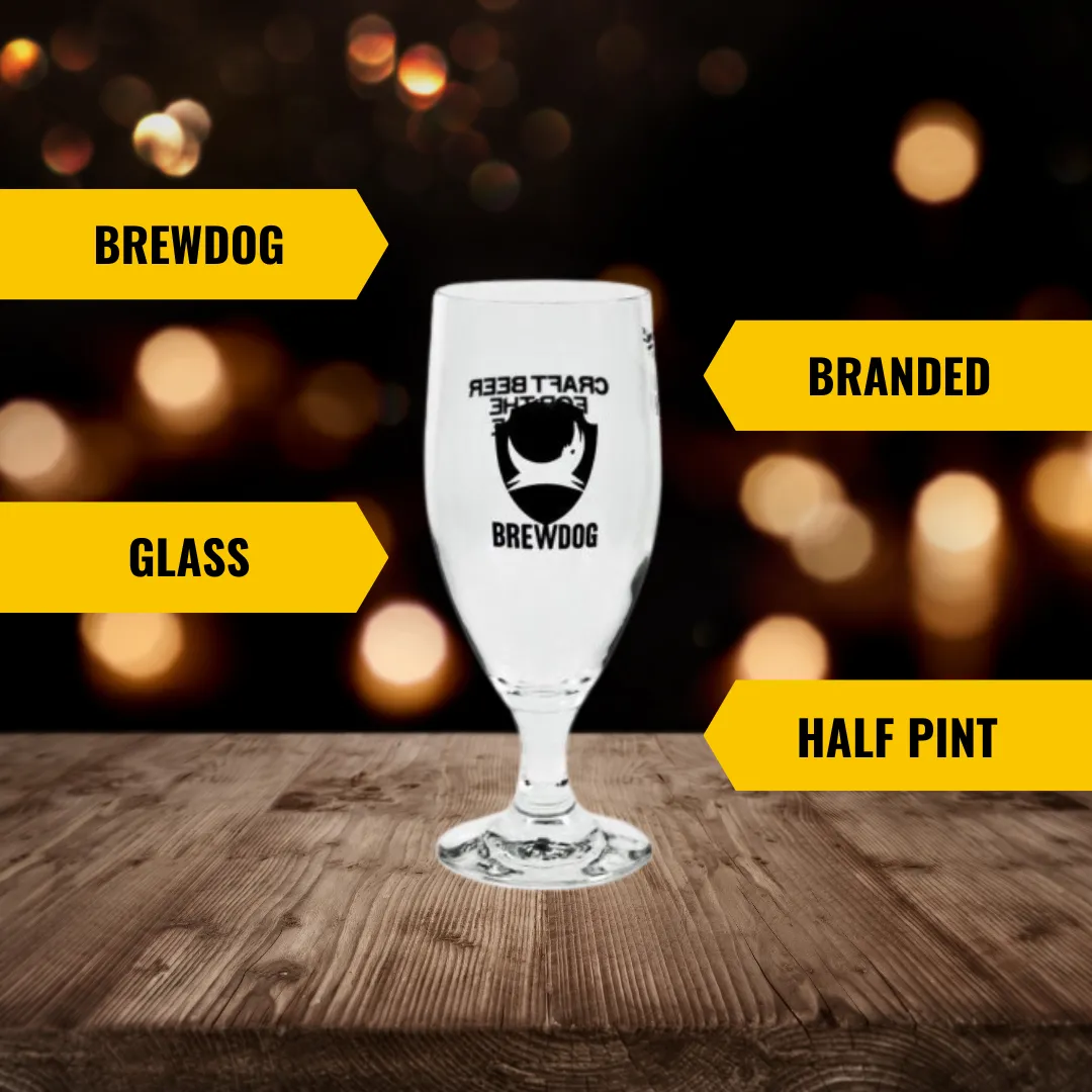 Brewdog Half-Pint Branded Glass