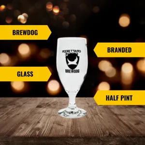 Brewdog Half-Pint Branded Glass