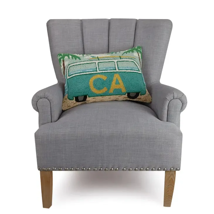 CALIFORNIA VACATION BUS ☀️ Hook Pillow