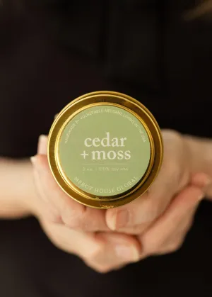 Cedar   Moss Candle | 3 oz. Tin