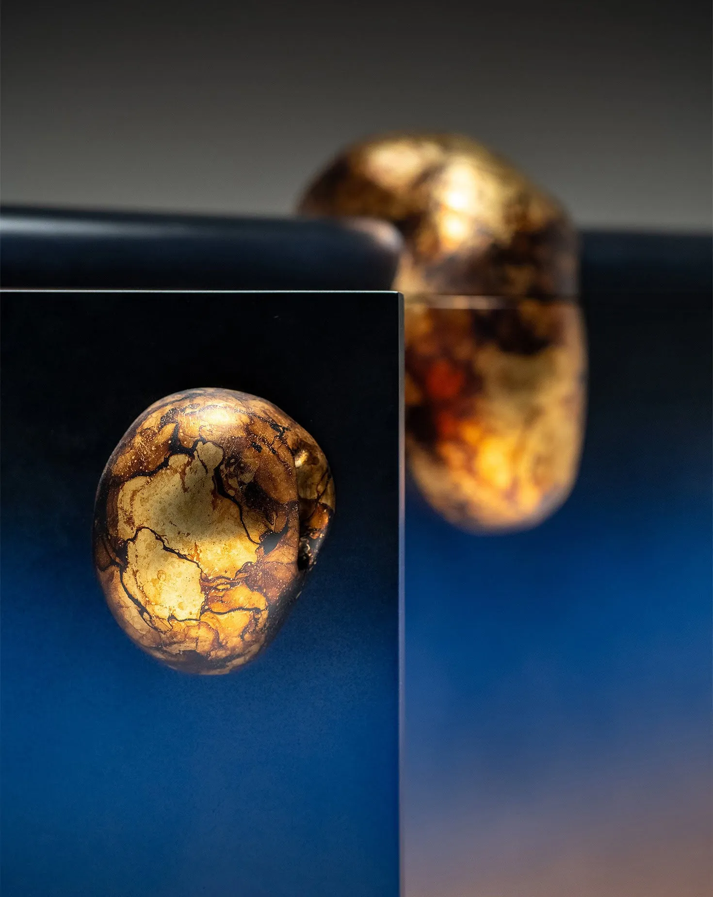 Celestial Credenza Copper Cabinet
