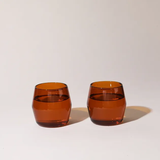 Century 6oz Glasses Set (Amber)