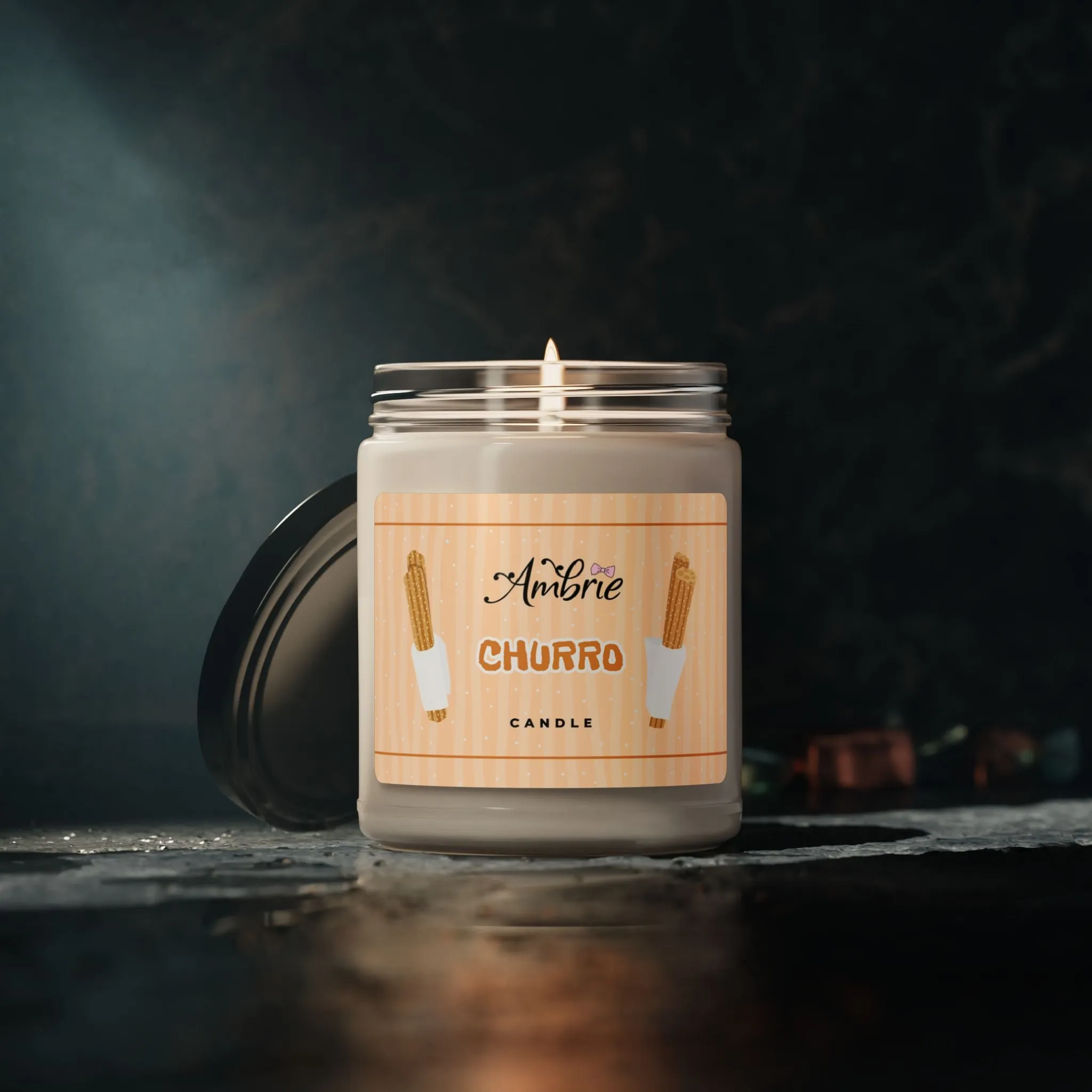 Churro Scented Soy Candle 9oz
