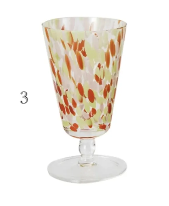 Confetti Drinking Glass