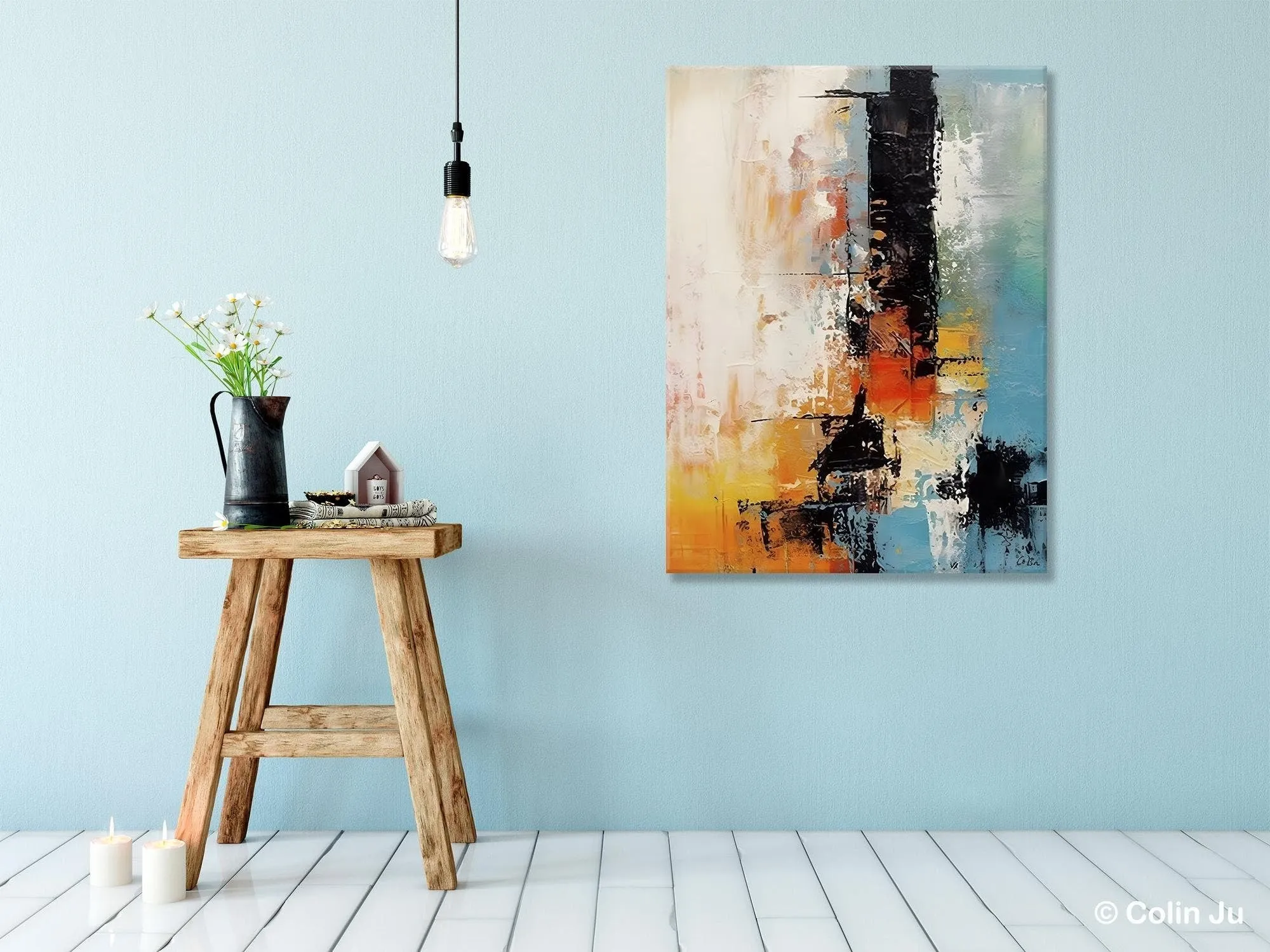 Contemporary Wall Art Paintings, Hand Painted Canvas Art, Original Abstract Art, Modern Acrylic Paintings, Large Paintings for Living Room