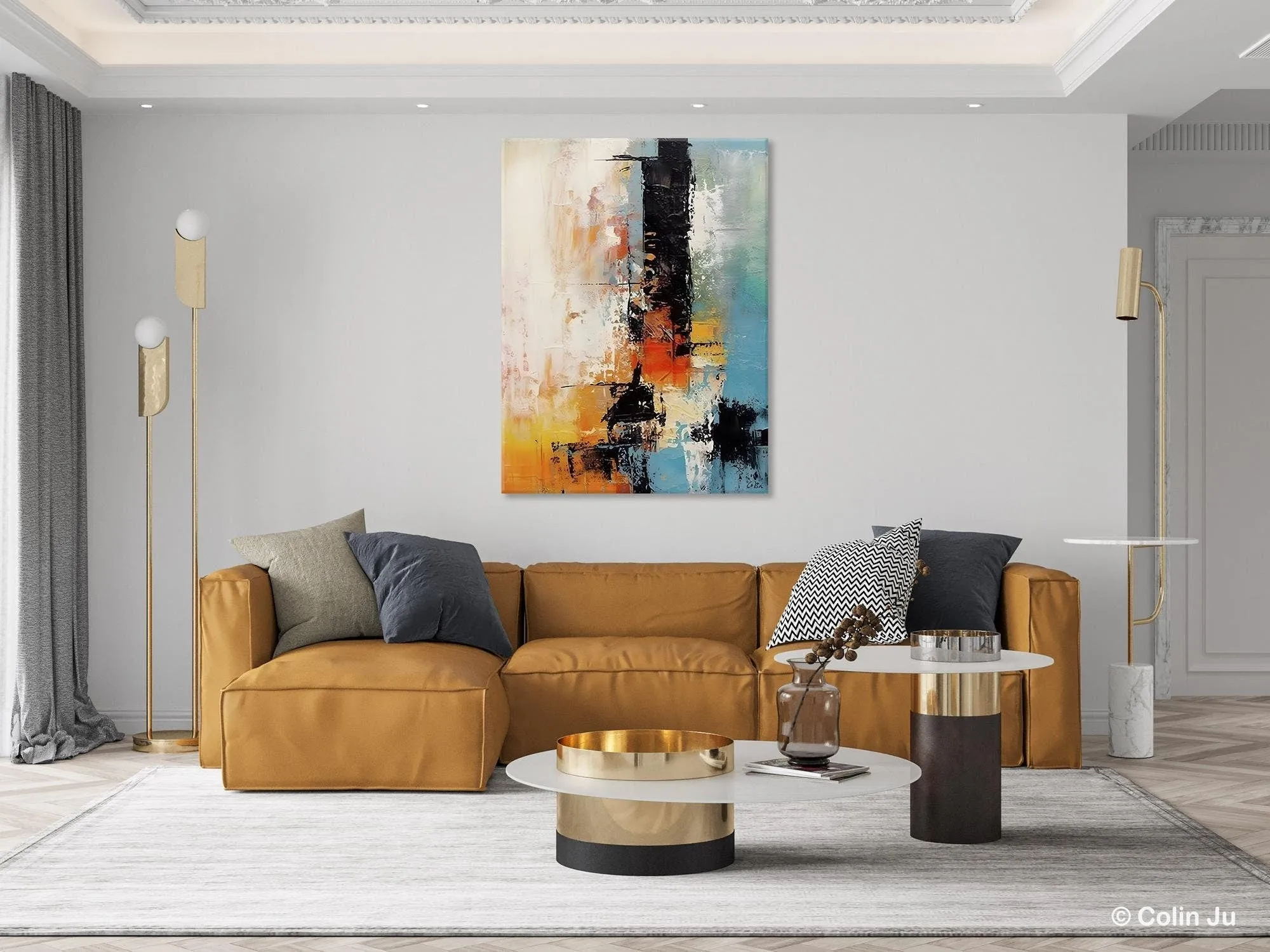 Contemporary Wall Art Paintings, Hand Painted Canvas Art, Original Abstract Art, Modern Acrylic Paintings, Large Paintings for Living Room