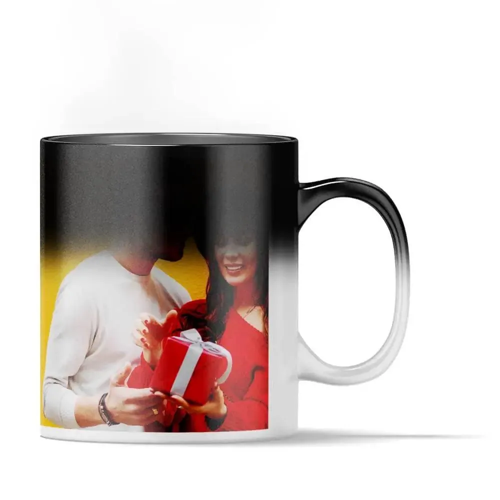 Custom Classic Gallery of Three Heat Activated Magic Mug