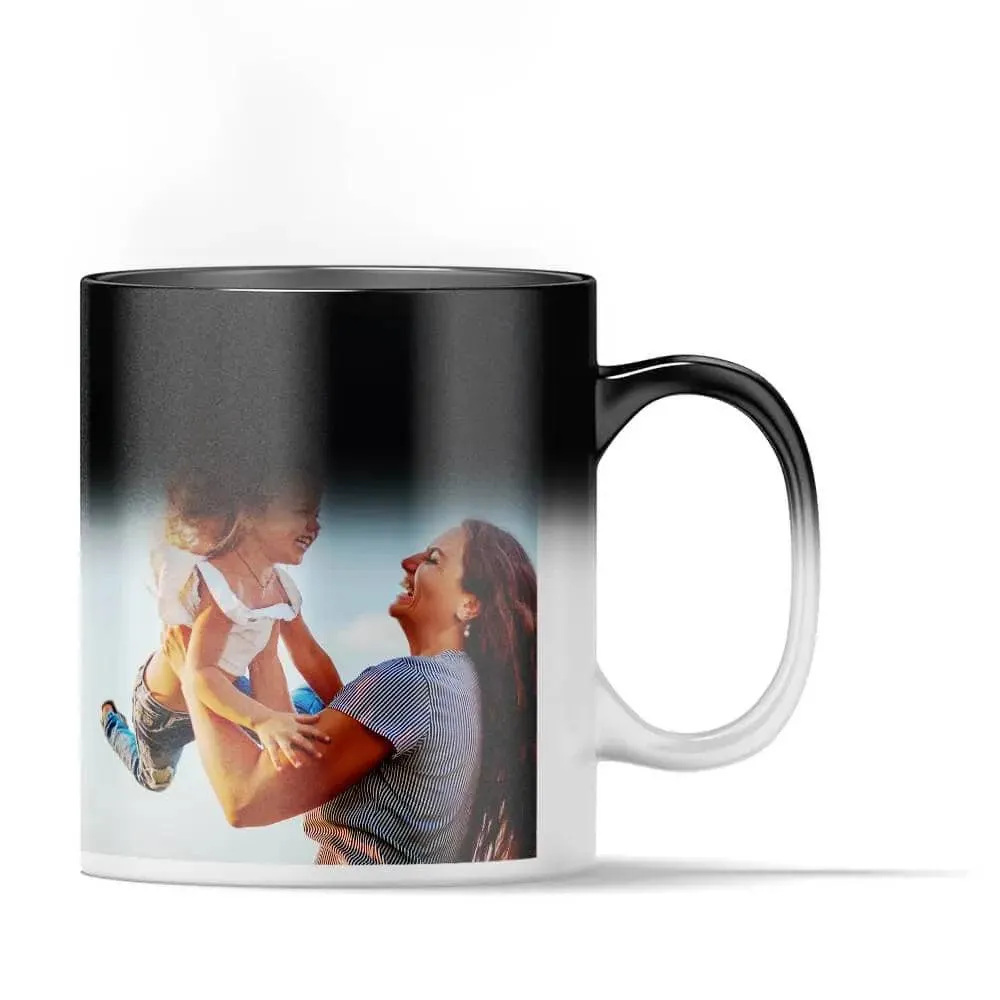 Custom Classic Gallery of Three Heat Activated Magic Mug