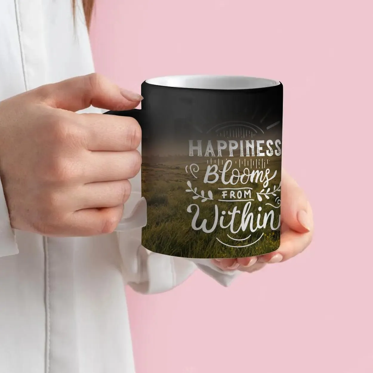Custom Classic Gallery of Three Heat Activated Magic Mug