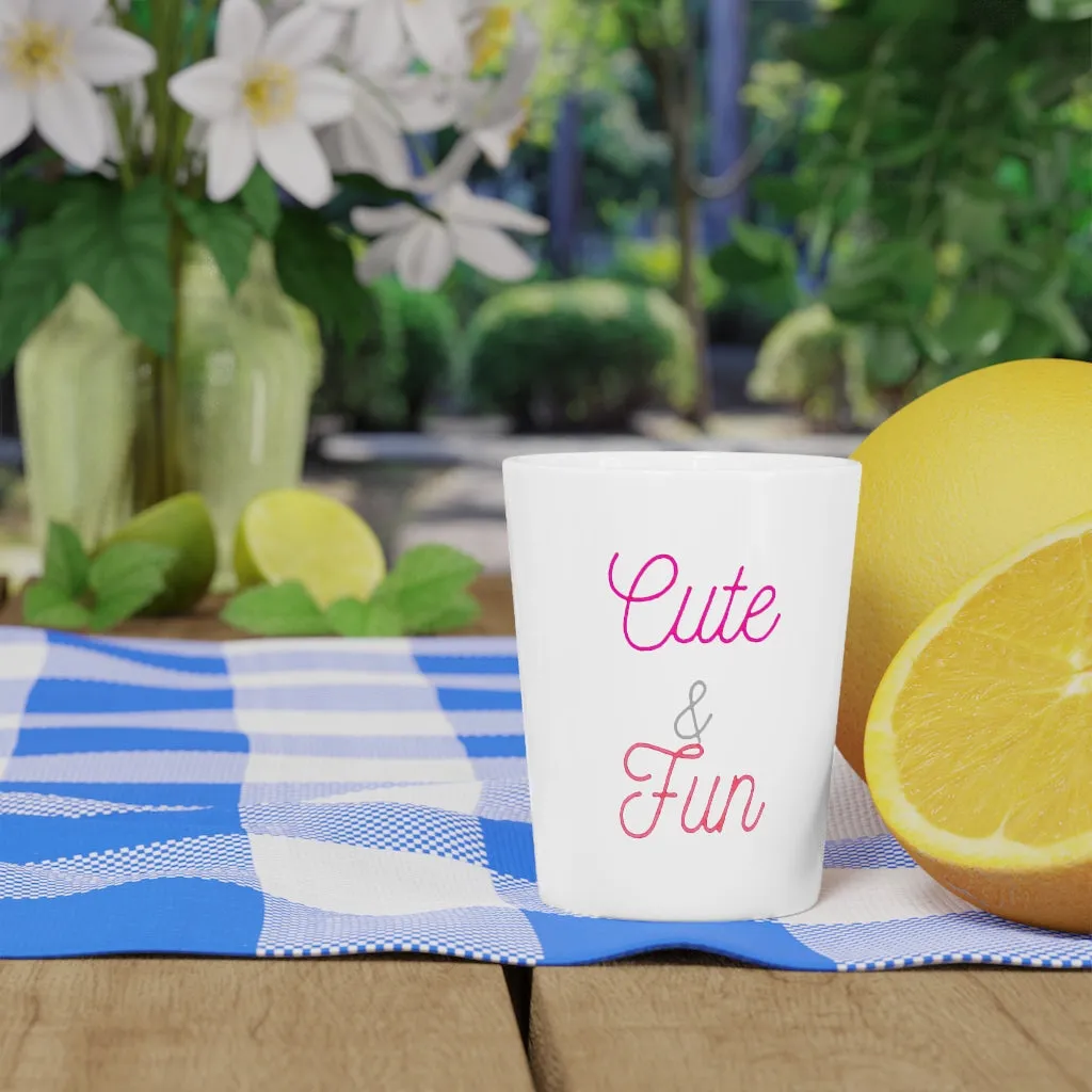 Cute and Fun Shot Glass