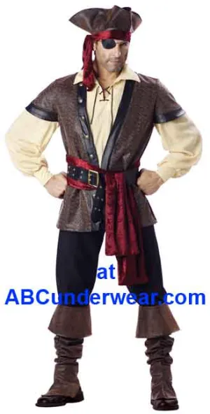 Deluxe Rustic Pirate Costume