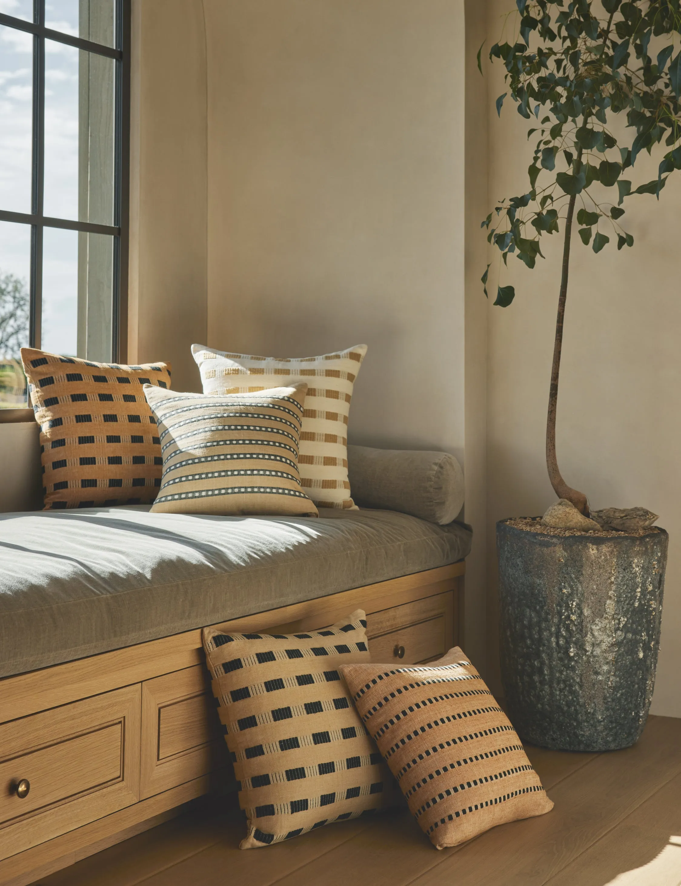 Dessie Pillow by Bole Road Textiles