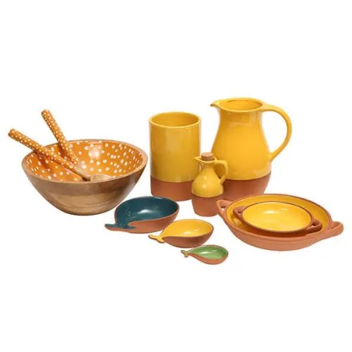 Dexam Sintra Large Glazed Terracotta Tapas Dish