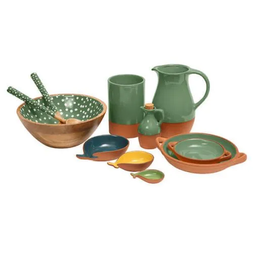 Dexam Sintra Large Glazed Terracotta Tapas Dish