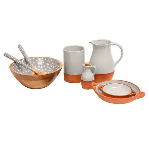 Dexam Sintra Large Glazed Terracotta Tapas Dish