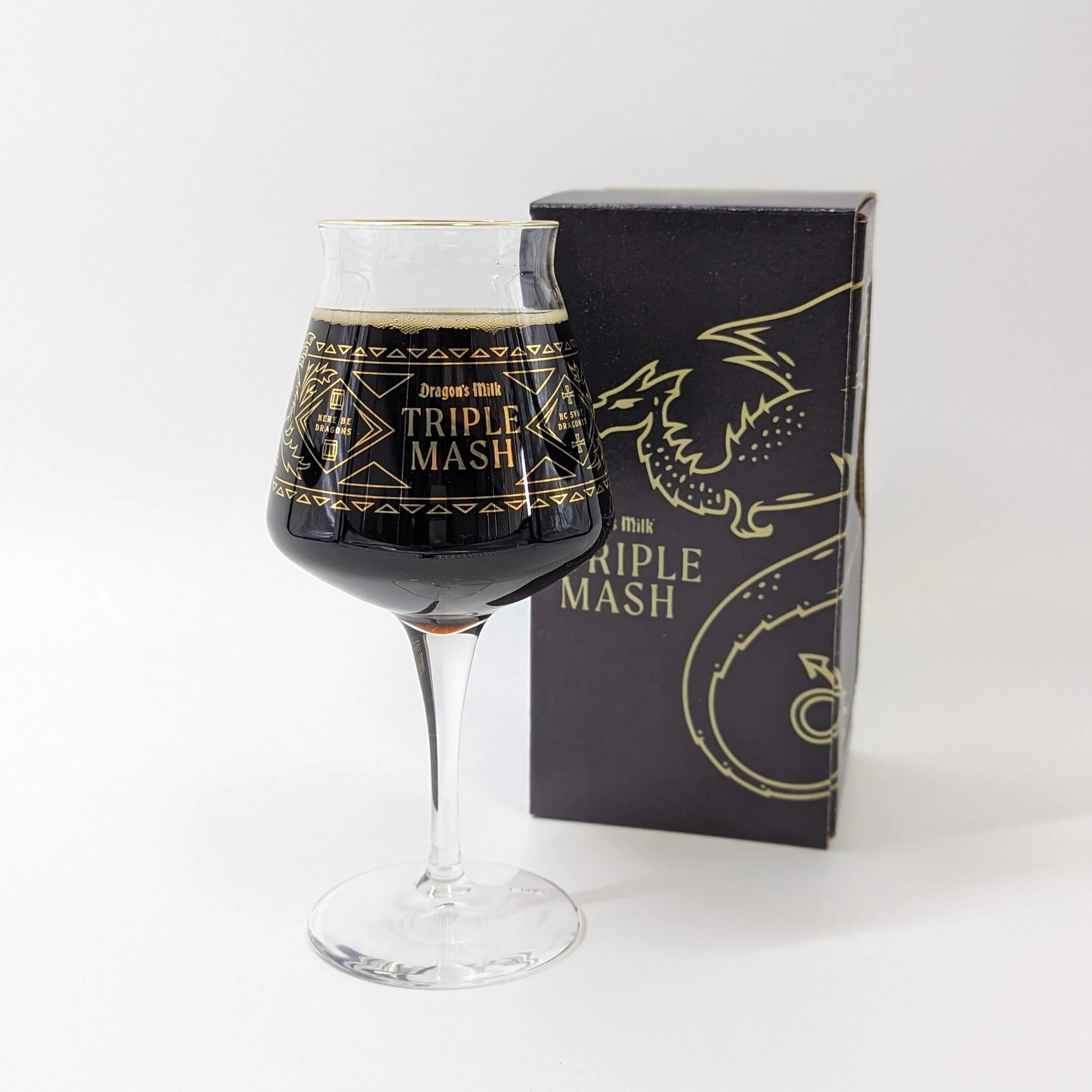 Dragon's Milk 2024 Triple Mash Glass