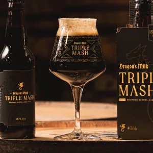 Dragon's Milk 2024 Triple Mash Glass
