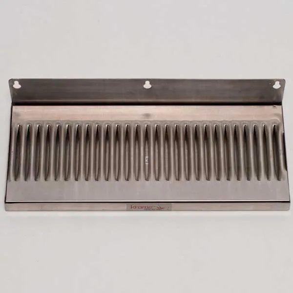 Drip Tray - 14" wide w/ 2" backsplash