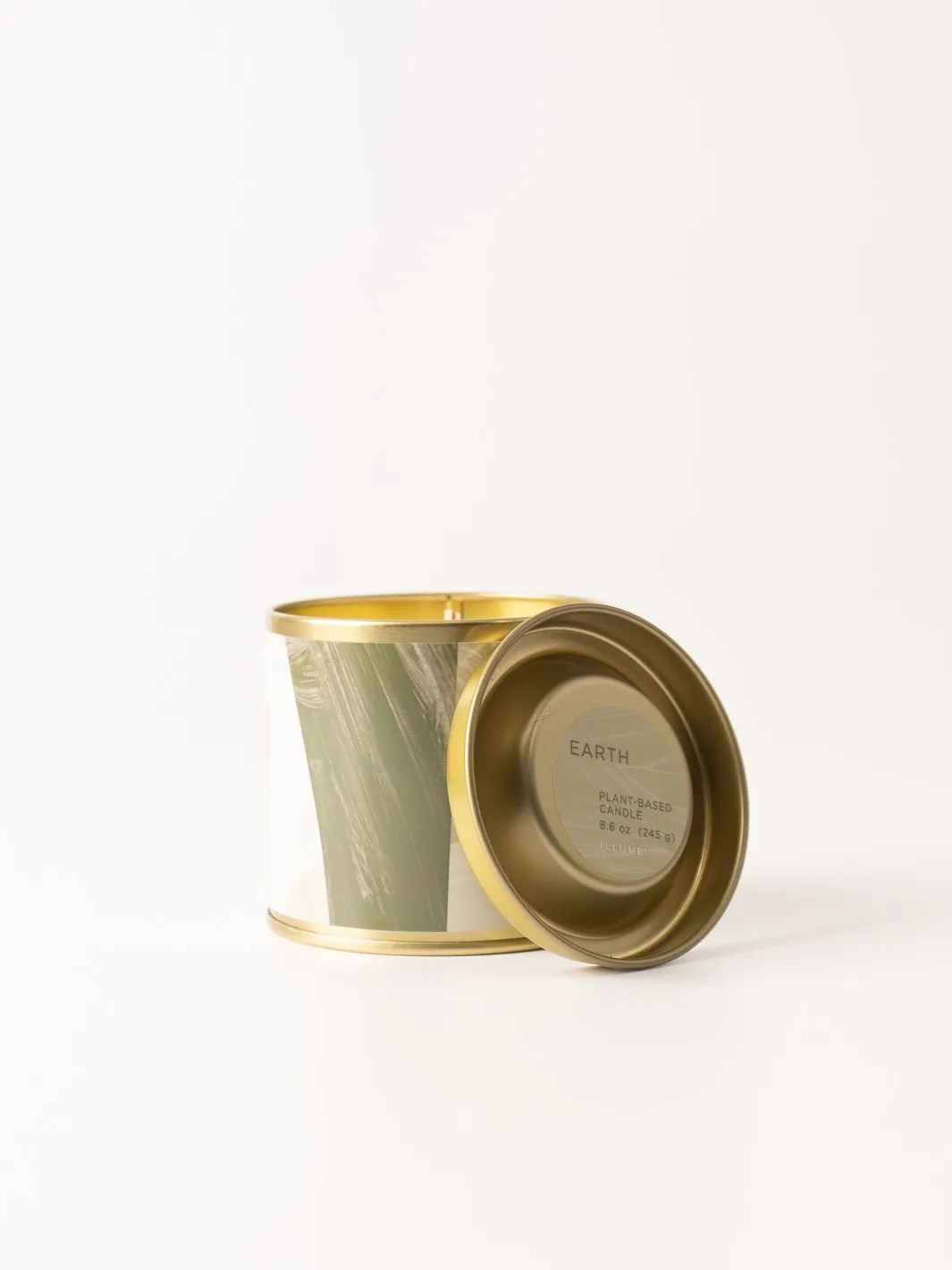 Earth Element Tin Candle