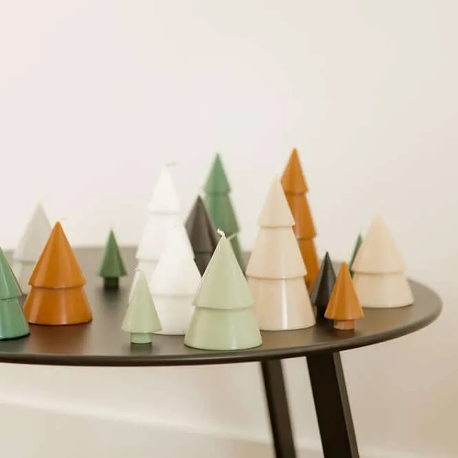 Eco-friendly Xmas Tree Candles