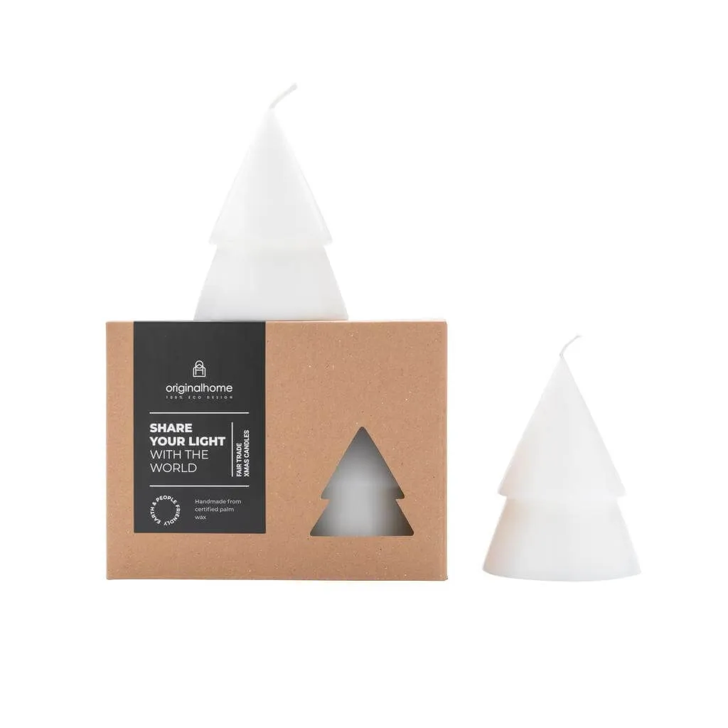 Eco-friendly Xmas Tree Candles