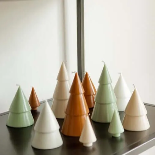 Eco-friendly Xmas Tree Candles
