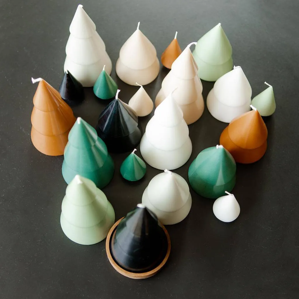 Eco-friendly Xmas Tree Candles