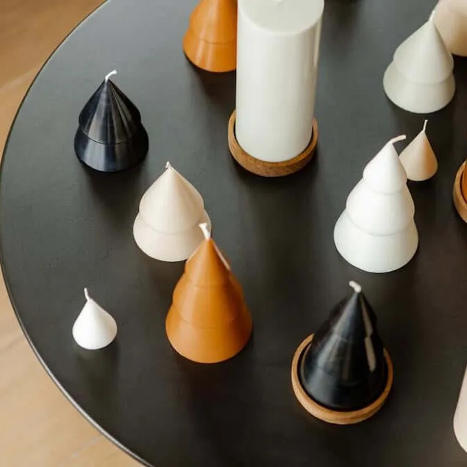 Eco-friendly Xmas Tree Candles