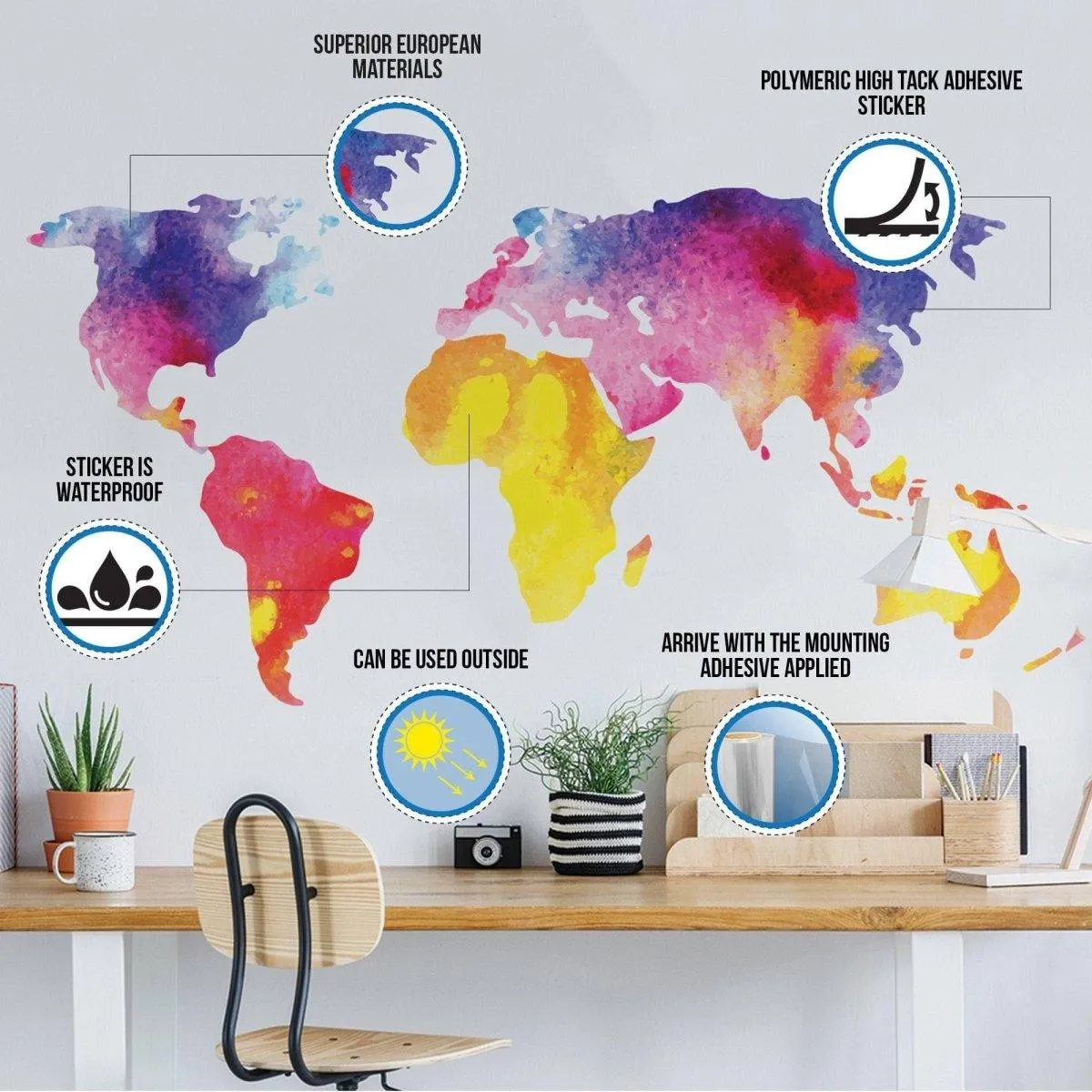 ElevateSpace™ - Vinyl Floor Decals: Transform Your Room with Style