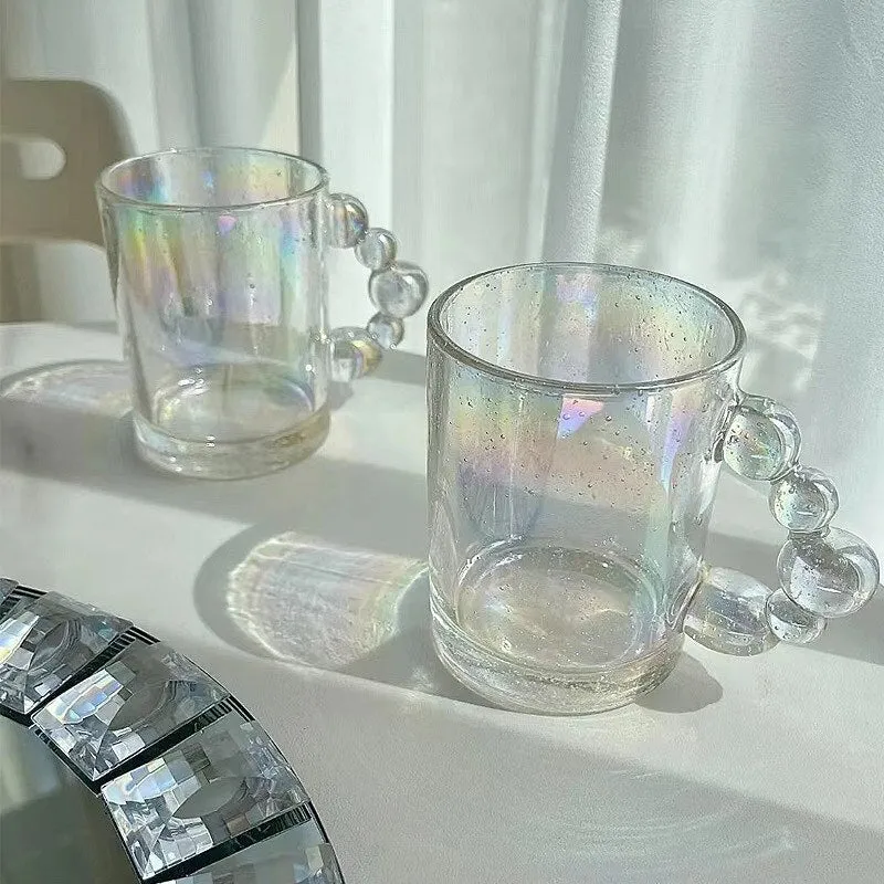 European Style Luxury Coffee Mugs with Creative Bubble Design