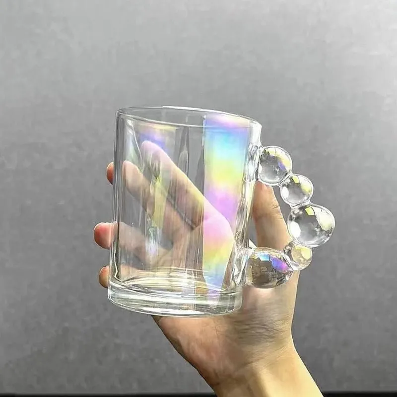 European Style Luxury Coffee Mugs with Creative Bubble Design